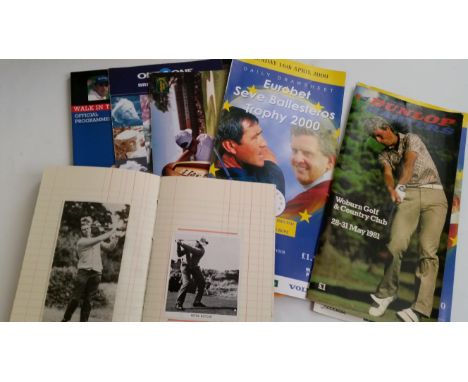 GOLF, selection, inc. programmes, Dunlop Masters 2005, World Golf Championship 2000, Glasgow Open 1985, Dunhill British Maste