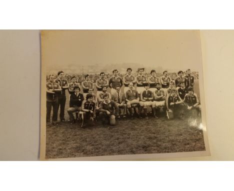 RUGBY, selection, inc. press photos (4) relating to Llanelli v N.Z. Maoris 1982 showing team and action shots; hardback editi