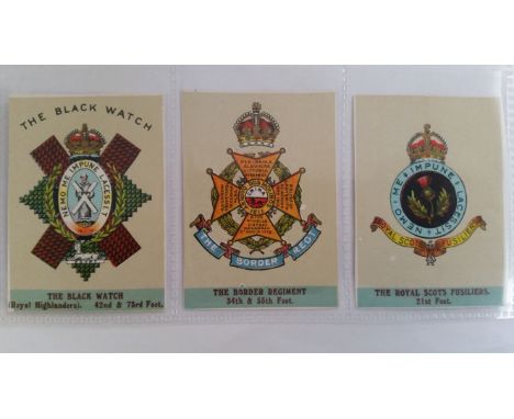 SILKS, anon., Crests &amp; Badges of the British Army, medium, EX, 93