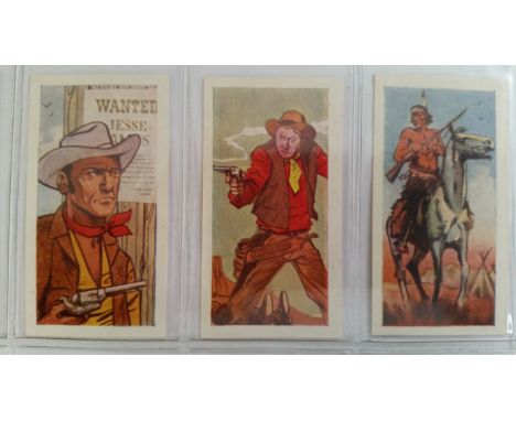TRADE, complete (6), Burton, Pictures of the Wild West (large), Sweetule The Wild West, The Scout Railway Engines (12), Tommy