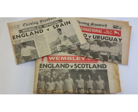FOOTBALL, selection, inc. newspapers (7), Evening Citizen, Scottish Cup Final souvenir, 25th April 1964; Manchester Evening N