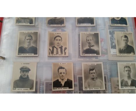FOOTBALL, Nottingham Forest odds, inc. News Chronicle, Phillips (mini Pinnace), Barratt team folders &amp; Famous Footballers