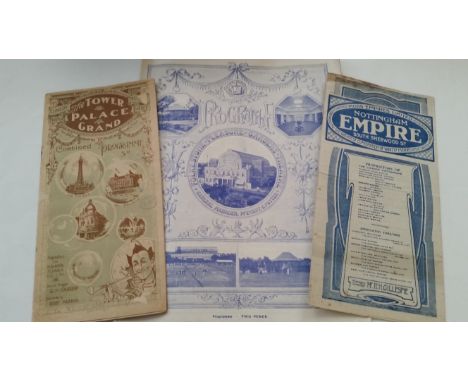 MAGIC, theatre programmes, 1900s-1930s, inc. Howard De Courcy, Dave Kaffey, Sirdani, Great Como, The Great Cingalee, Chris Ch