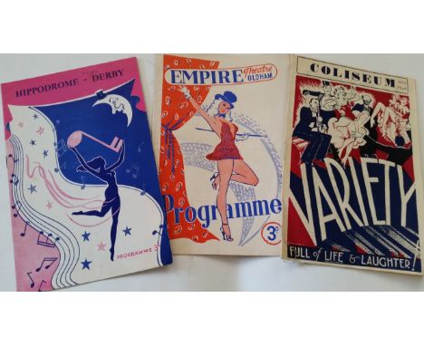 MAGIC, theatre programmes, 1940s-1950s, inc. The Great Lyle, Kalanag, N'Gai, Howard De Courcy, Manton &amp; Company, Chris Ch