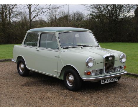 1966 Wolseley Hornet MKIIMake: Wolseley Model: Hornet Year: 1966Mileage: 59840VIN: WA2S2793248Configuration: Right Hand Drive