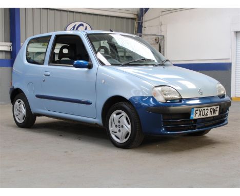 2002 Fiat Seicento 2 ToneMake: Fiat Model: Seicento 2 ToneYear: 2002Mileage: 38324VIN: ZFA18700000801355Configuration: Right 