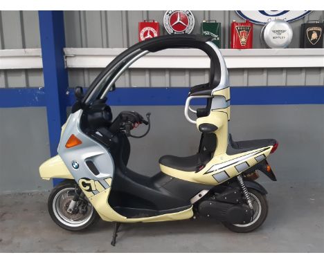 2002 BMW C1 125ccMake: BMW Model: C1Year: 2002Mileage: 7826VIN: WB10191A1YYA08212Configuration: Right Hand DriveRegistration: