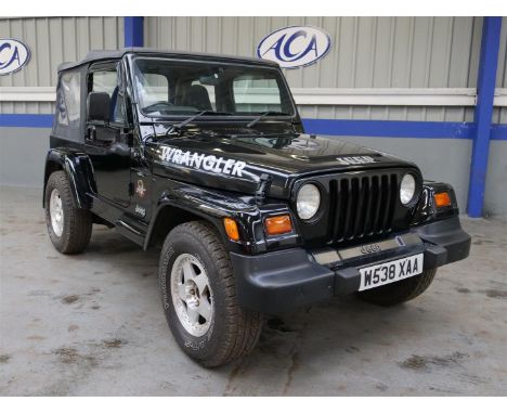 2000 Jeep Wrangler 4.0 Sahara AutoMake: Jeep Model: Wrangler Sahara Year: 2000Mileage: 70606VIN: 1J4FY49S1XP495061Configurati