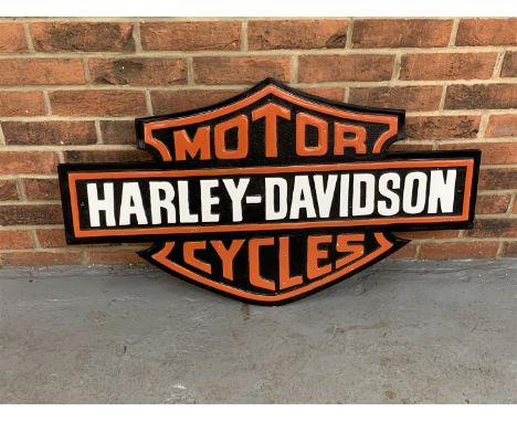 Cast Aluminium Harley-Davidson Motorcycles SignMake: Contact AuctioneerModel: Contact AuctioneerYear: 0Mileage: 0VIN: Contact