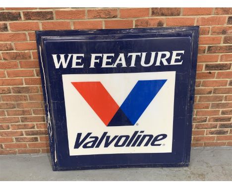 Large Plastic We Feature Valvoline" Sign"Make: Contact AuctioneerModel: Contact AuctioneerYear: 0Mileage: 0VIN: Contact Aucti