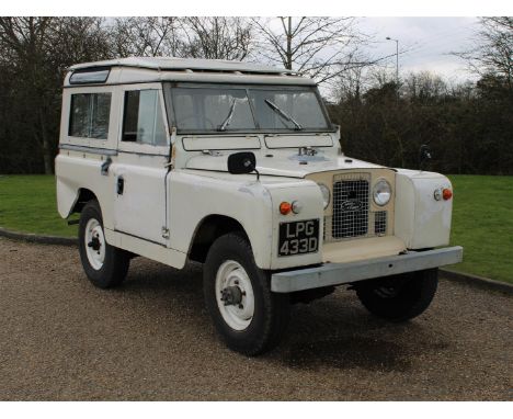 1966 Land Rover SWB Series 2AMake: Land RoverModel: SWB Series 2AYear: 1966Mileage: 6826VIN: 24207866CConfiguration: Right Ha