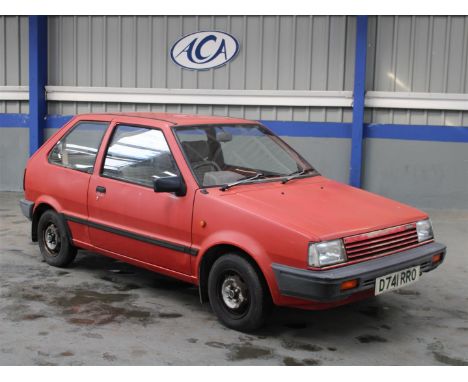 1987 Nissan Micra 1.0 ColetteMake: Nissan Model: Micra ColetteYear: 1987Mileage: 19000VIN: JN1000K10U0346925Configuration: Ri