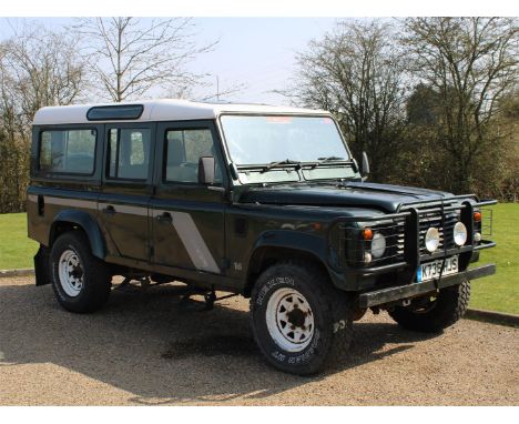 1993 Land Rover 110 Defender 2.5TDMake: Land Rover Model: 110 DefenderYear: 1993Mileage: 105567VIN: SALLDHMF7KA922972Configur