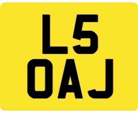L5 OAJ Registration NumberMake: Contact AuctioneerModel: Contact AuctioneerYear: 0Mileage: 0VIN: Contact AuctioneerConfigurat
