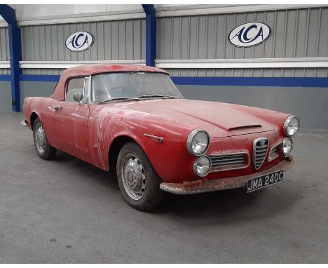 1965 Alfa Romeo 2600 Spider RHDMake: Alfa Romeo Model: 2600 SpiderYear: 1965Mileage: 51335VIN: 852036Configuration: Right Han