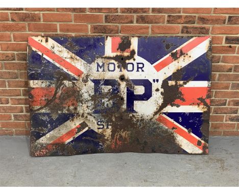 Enamel BP Motor Spirit Union Jack SignMake: Contact AuctioneerModel: Contact AuctioneerYear: 0Mileage: 0VIN: Contact Auctione