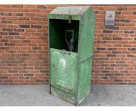 Vintage Castrol Oil Cabinet 65W x 167H X 50DThe buyers premium for automobilia items, including registration numbers is 15% p