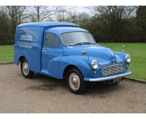 1962 Morris Minor VanMake: Morris Model: Minor Van Year: 1962Mileage: 29691VIN: 0E51139949Configuration: Right Hand DriveRegi