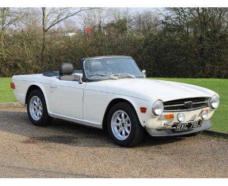 1971 Triumph TR6 Make: Triumph Model: TR6Year: 1971Mileage: 91958VIN: CP524230Configuration: Right Hand DriveRegistration: RX