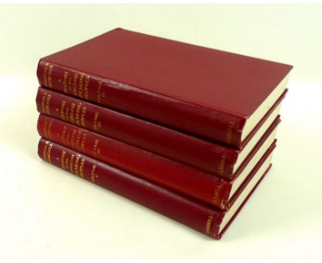 Winston Churchill, A History of the English Speaking Peoples, First Edition, 4 vols, 8vo, red cloth, gilt lettering, pub. Cas