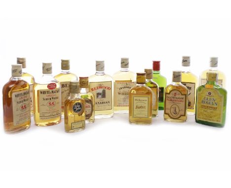 LOT OF 15 HALF BOTTLES
Blended Scotch Whisky and 40% volume unless otherwise stated. 
To include: Craigsman 5 Years Old (37.5
