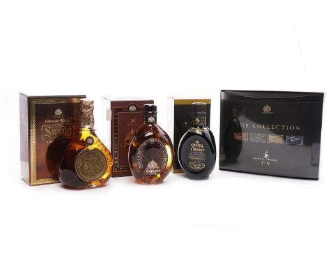 JOHNNIE WALKER THE COLLECTION
Blended Scotch Whisky. Contains 20cl bottlings of Red, Black, Blue and Gold Label Centenary Ble
