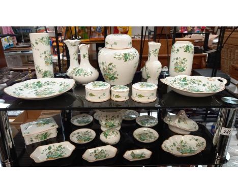 Approximately 28 pieces of Coalport Kowloon china including ginger jar &amp; vases etc. COLLECT ONLY