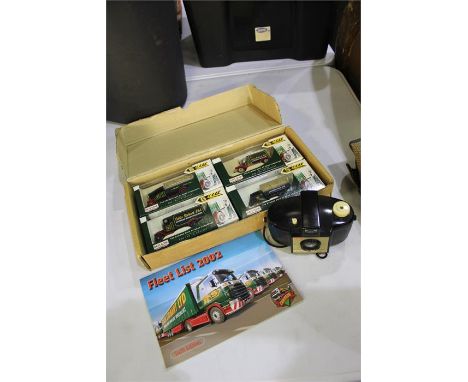 Four Days Gone Eddie Stobart Ltd. lorries housed in original boxes, Kodak Brownie 127 camera and case (5)