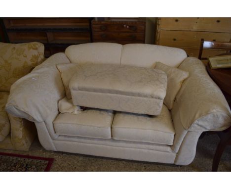 MODERN TWO SEATER SOFA, LENGTH APPROX 165CM