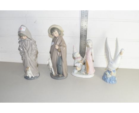 SELECTION OF FOUR NAO FIGURES