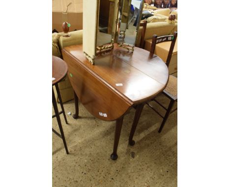 GATE LEG TABLE, WIDTH APPROX 84CM