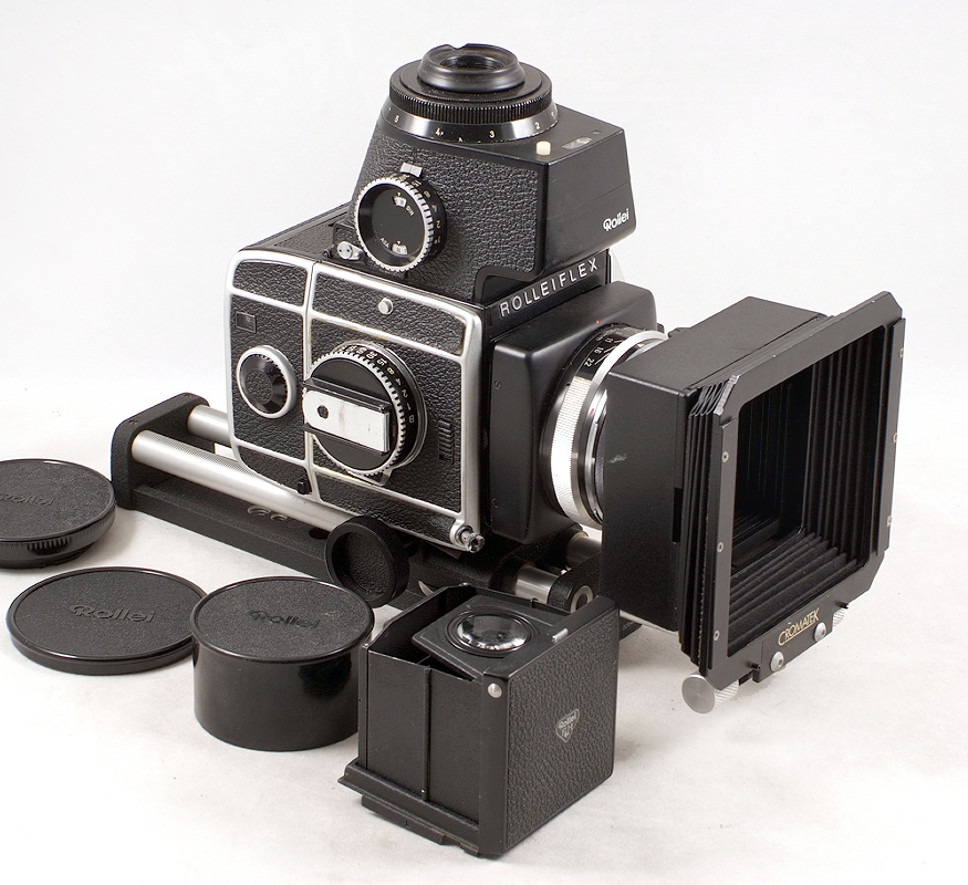 Rolleiflex Sl66 Outfit Comprising Rollei Sl66 1 Camera Condition 5f With Carl Zeiss