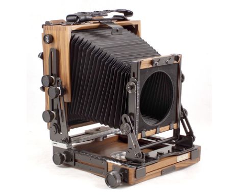 Shen Hao HZX45-IIA 5x4 Field Camera, possibly unused (condition 2F) in small metal carry case. RRP around £700. PLEASE NOTE: 