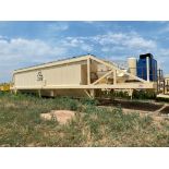 2019 Astec PEBH-52-18 Mobile 52,264 CFM Baghouse Mounted on 3-Axle Trailer w/ Quincy Air Compressor,