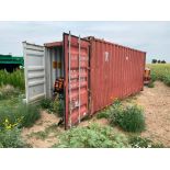 Con-Ex 20' X 8' Storage Container w/ Spare Parts, Tools, Polydeck Screens, Propane Heaters