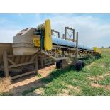 Kase 24" X 50' Mobile Conveyor w/ Beltway Scale, Galvanized Dome Covers, 15HP Motor & Gear Reducer,