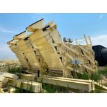 (3) Astec 4512V 5' X 12' Four Deck High Frequency Screens w/ Steel Structure, Catwalks, & Ladders