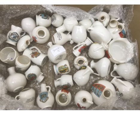 A quantity of Goss crested ware