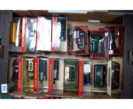 A collection of Boxed Matchbox Yester years  scale model Classic Car, Commercial &amp; Advertising Vehicles 