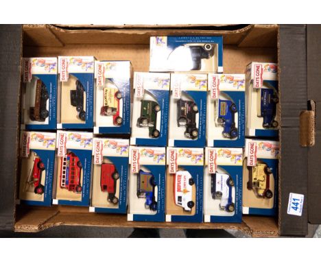 A collection of Boxed Lledo Days Gone  scale model Commercial &amp; Advertising Vehicles 