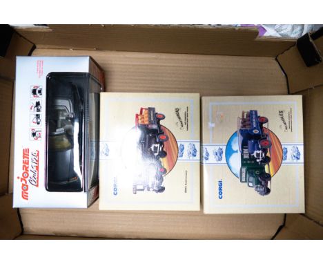 A collection of Boxed Corgi Whitbread &amp; Ruddles  scale model Commercial &amp; Advertising Vehicles Twin Packs together wi