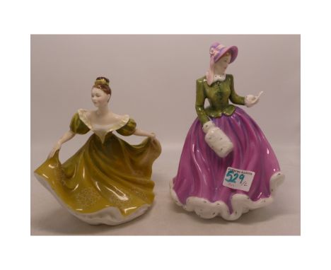 Royal Doulton Lady Figures to Include 'Specially For You' HN4232 (first) Together With 'Lynne' HN2329 (seconds) (2) 