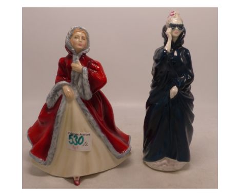 Royal Doulton Lady Figures to Include 'Rachel' HN2936 (first) Togther With 'Masque' HN2554 (first) (2) 