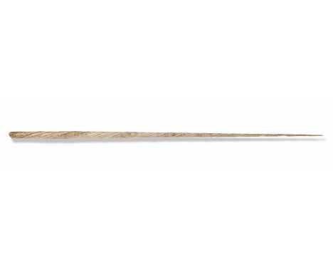 Y  A NARWHAL TUSK  272.5cm long   Please note Dreweatts have obtained an Article 10 licence (W3L5C10256/001) for this object 