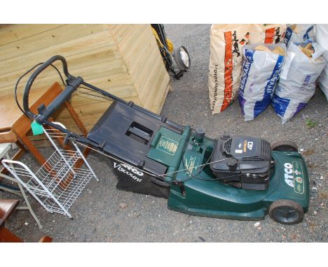 An Atco Viscount 19 self-propelled mower with Briggs &amp; Stratton Quantum XTL 40 engine and rear roller (good working order
