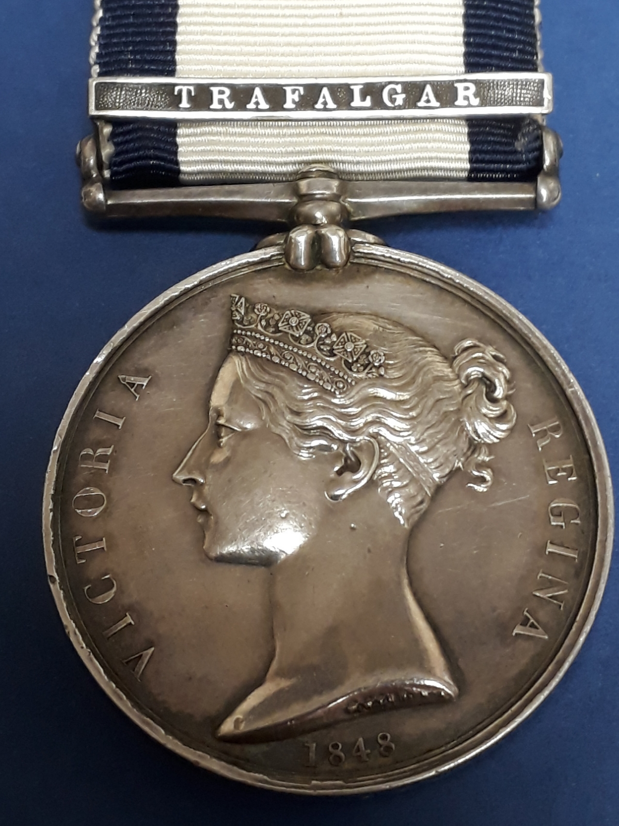 Naval General Service Medal 1793180 with Trafalgar Clasp to