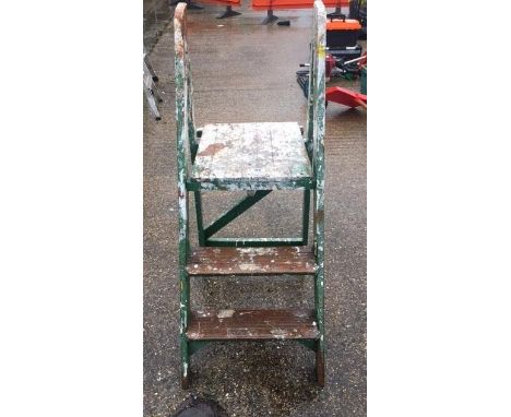 Folding Wooden Step Ladders 