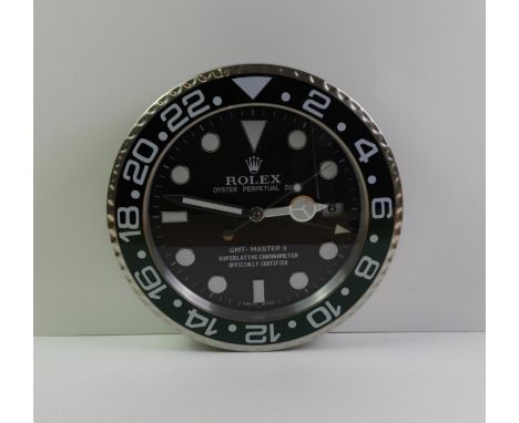 Rolex Dealer Display Clock to Replicate Oyster Perpetual GMT Master 