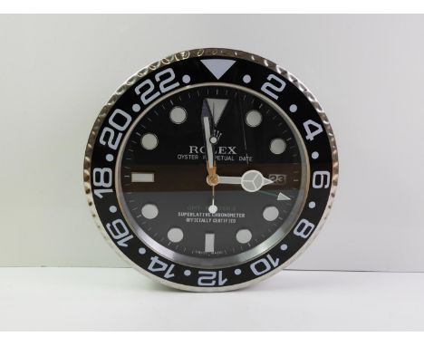 Rolex Dealer Display Clock to Replicate Oyster Perpetual Date GMT Master 