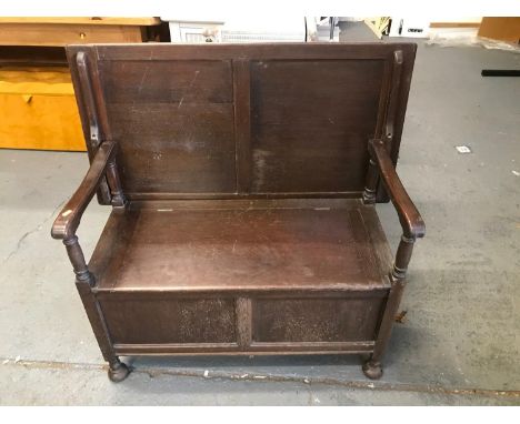 Monks Bench with Storage 